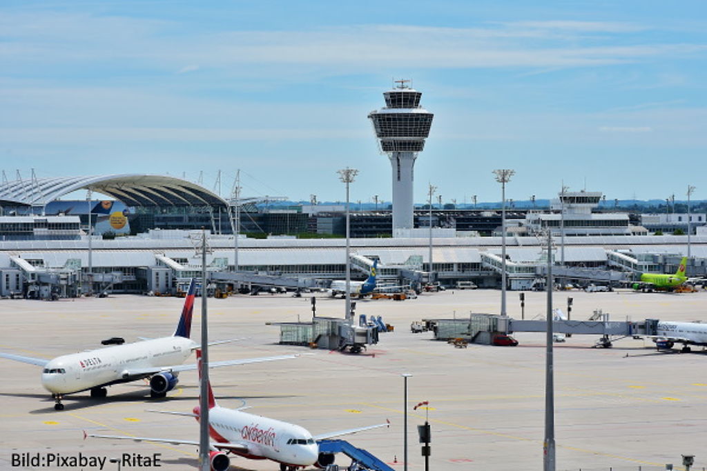 Flughafen-München-Tower_Bild:Pixabay