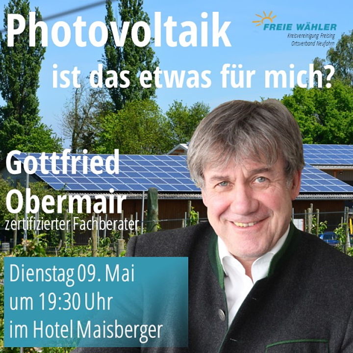 Photovoltaik - Bild: pixabay / Designe: Bp