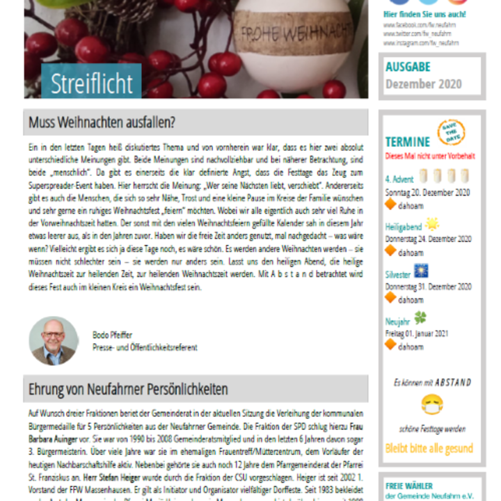 Streiflicht-Layout & Bild: Bp