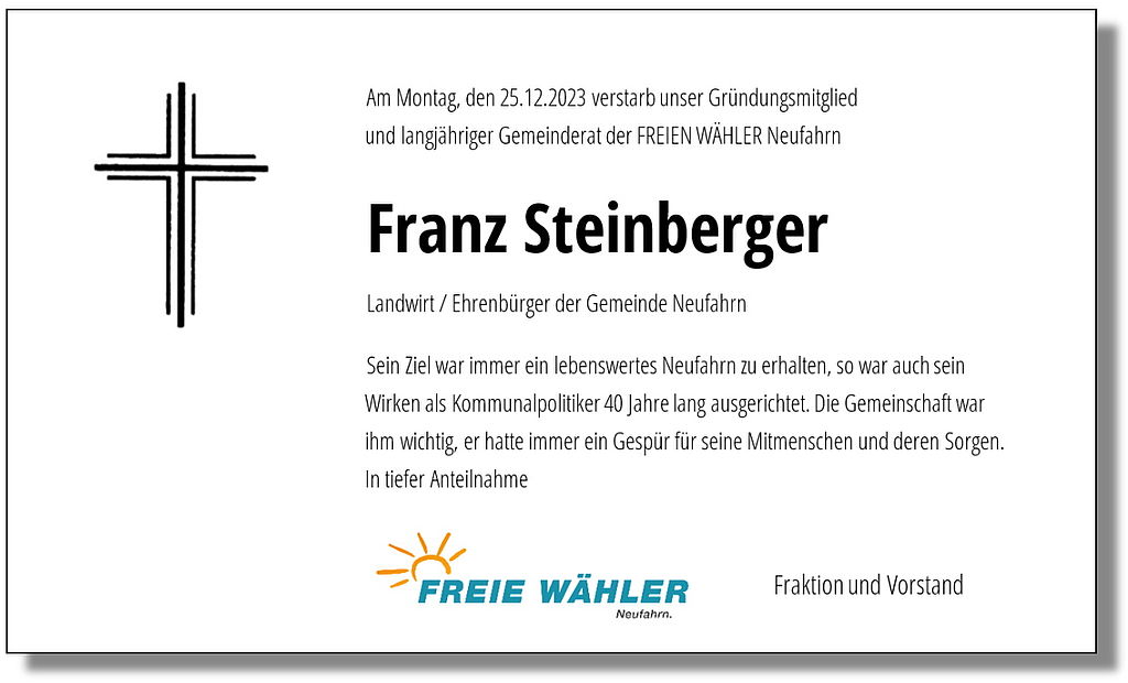 Traueranzeige - Design Bp