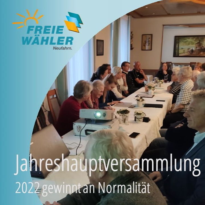 Jahreshauptversammlung 2022 - Bildcollage: Bp