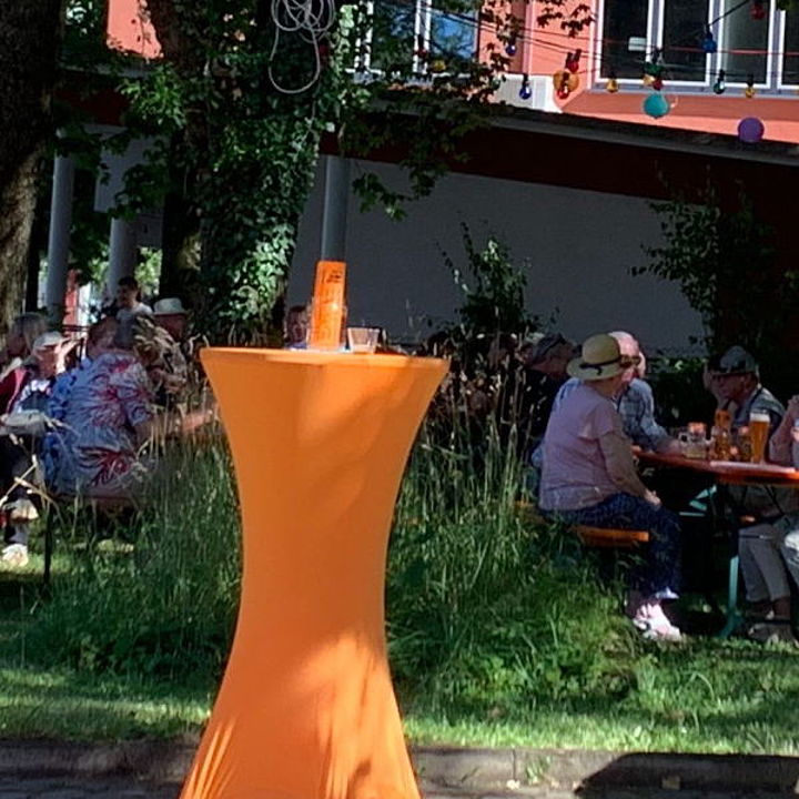 Sommerfest 2022 - Schattenplätze waren beliebt