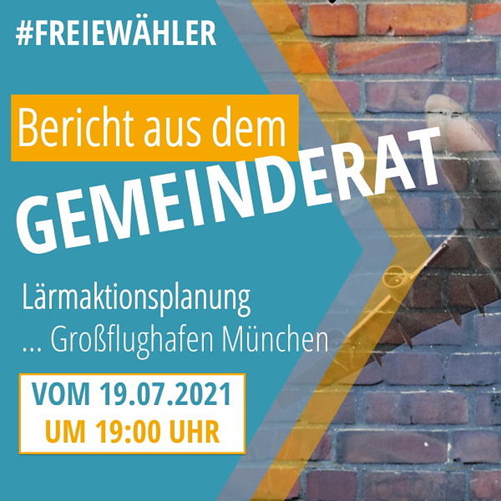 Flughafenlärm in Neufahrn - Design: Bp